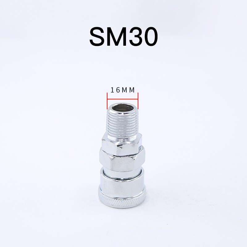 Pneumatic fittings Air Compressor Hose Quick Coupler Plug Socket Connector SP20,PP20,SM20,PM20,SH20,PH20,SF20,PF20: SM30