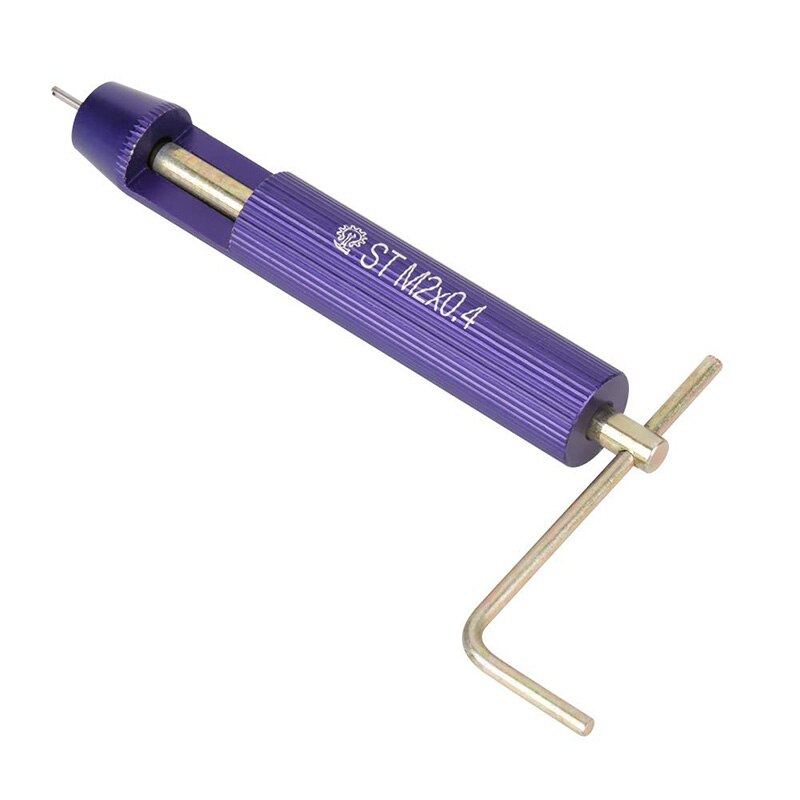 54Pcs Thread Repair Kit,Stainless Steel Wire Thread Insert Combination Tool for Restoring Daed Wires in Steel, M2X2D