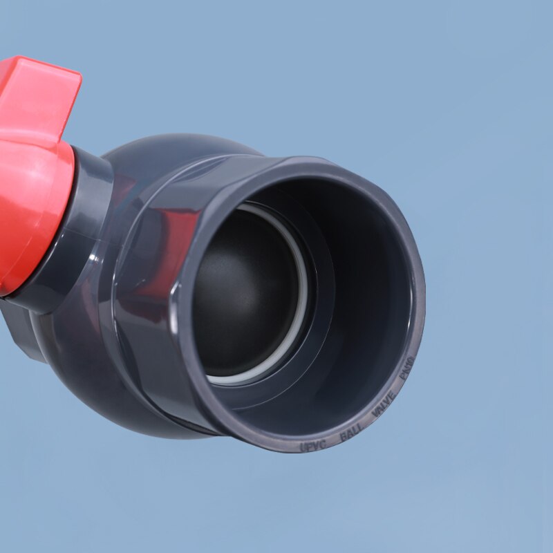 PVC Pipe Ball Valves Water Irrigation System Drainage Tube Quick Valve Water Pipe Connector Fittings