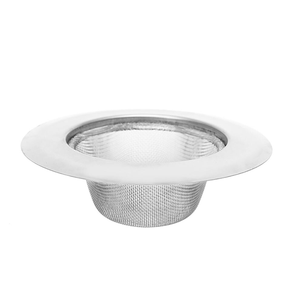 Stainless Steel Bathtub Hair Catcher Stopper Shower Drain Hole Filter Trap Kitchen Metal Sink Strainer: M-Fine Net