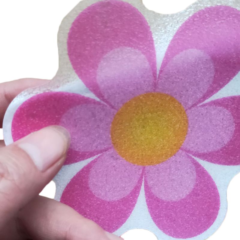 10 stk/sett anti-skli matte blomster badekar klistremerker sikkerhetsgulv bad dusj dekorere