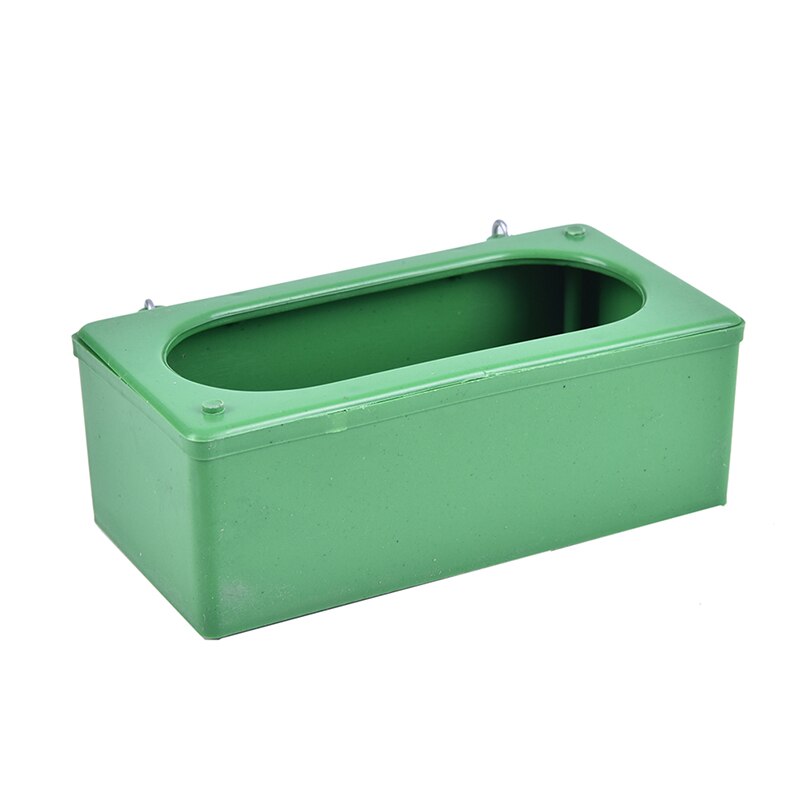 Pet Birds Hanging Feeding Trough Parrot Food Water Bowl Feeding Splash-proof Cup Plastic Bird Pigeons Cage Feeder