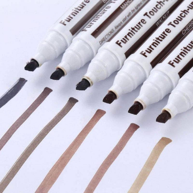 Touch-up træmøbler ridser fyldning pen maling reparation giftfri blæk hurtigtørrende og varig