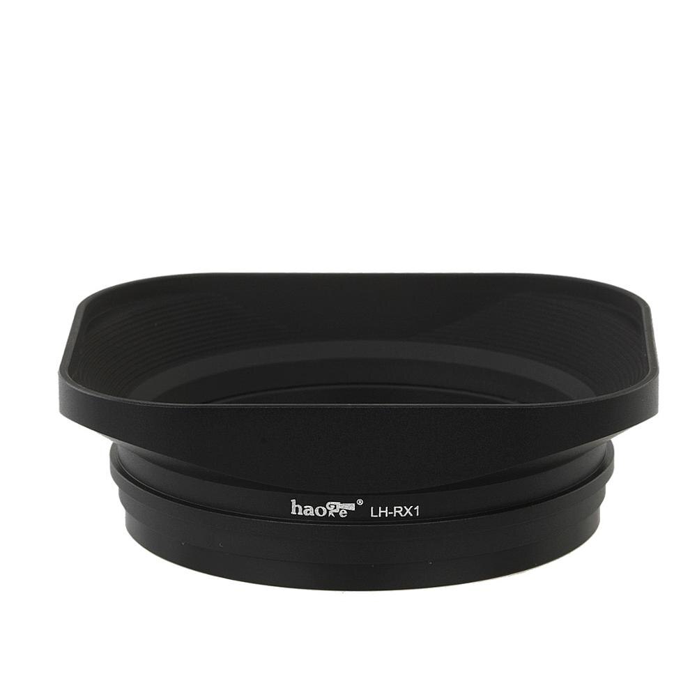 Haoge Square Metal Lens Hood Bayonet for Sony RX1R RX1RM2 FE 55mm f1.8 AND Sony FE35MM/f2.8 NEX E-Mount Lens