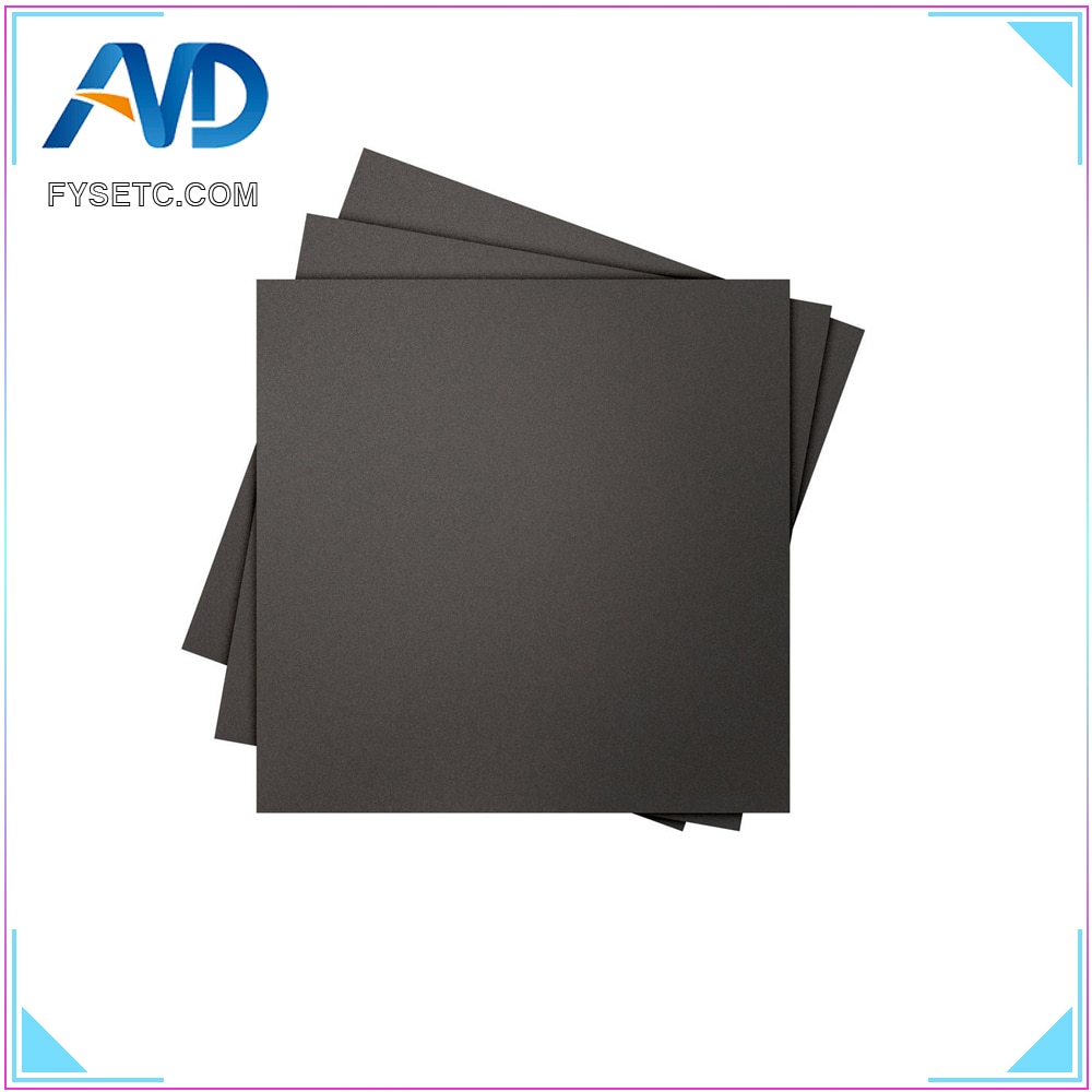 1pc Frosted Verwarmd Bed Sticker Afdrukken Bouwen Lakens 400x400mm Bouwen Plaat Tape Platform Sticker Met 3M Voor CR-10 3D Printer
