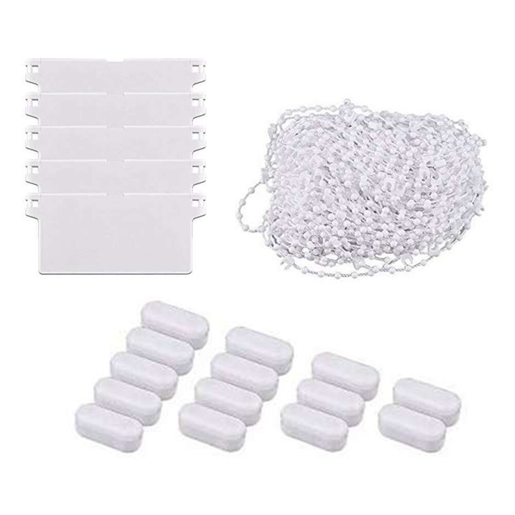 Vertical Blind Repair Set Roller Bottom Weights Replacement Clips Home Decor Curtain Connector Spare Parts Fitting Window
