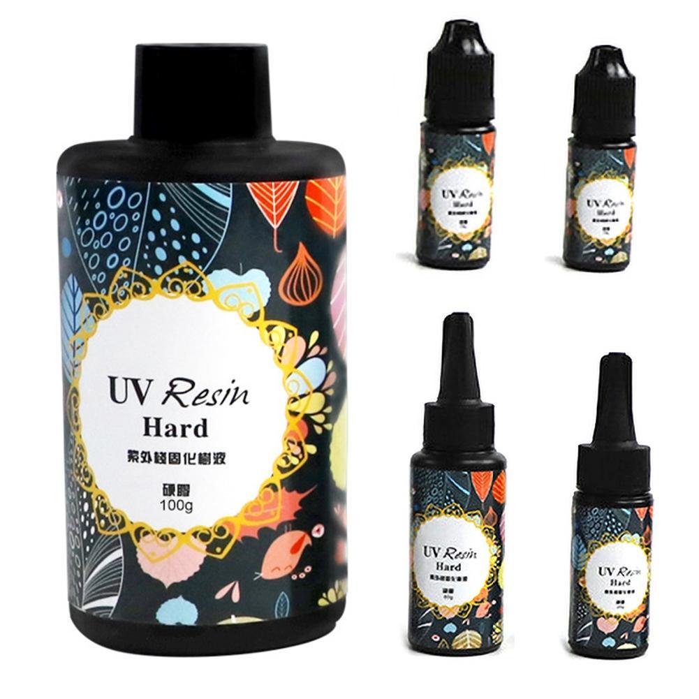Faux Crystal Hard UV Resin Jewelry Making Epoxies Clear Ultraviolet Curing Epoxy DIY Glass Adhesive Glue Handmade Accessory
