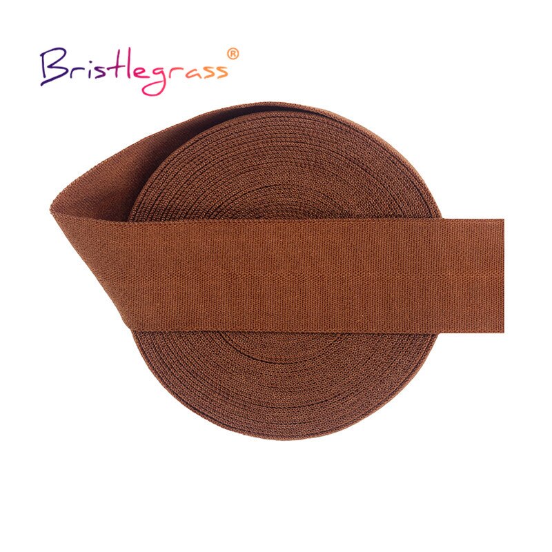 BRISTLEGRASS-cinta elástica FOE de licra, 100 yardas por rollo, 3/4 ", 20mm, mate sólido, no brillante accesorios de costura accesorios de costura costura accesorios novedosos cintas decorativas para costura: Verde fluorescente / 2M