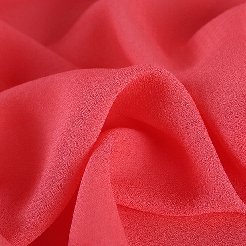 Limited georgette silk fabric for dress tissu au metre telas por metros tecido tela shabby chic DIY