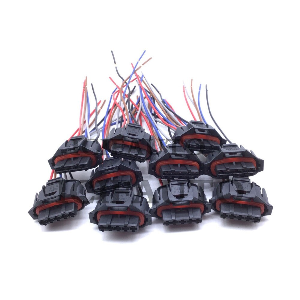 5 weg für Bosch Luftmassenmesser Maf Sensor Stecker Verbinder Zopf nutzbar machen 0280218055, 0280218079, 0280218198, 0280218084: 10 Stücke