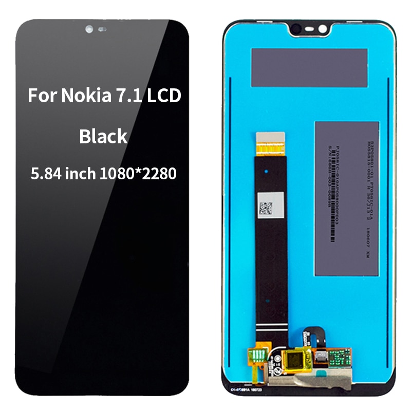 Originele Lcd Voor Nokia 2.1 3.1 5.1 6.1 7.1 8.1 Touch Screen Display 100% Getest Digitizer Vergadering Vervanging Gratis Diy gereedschap