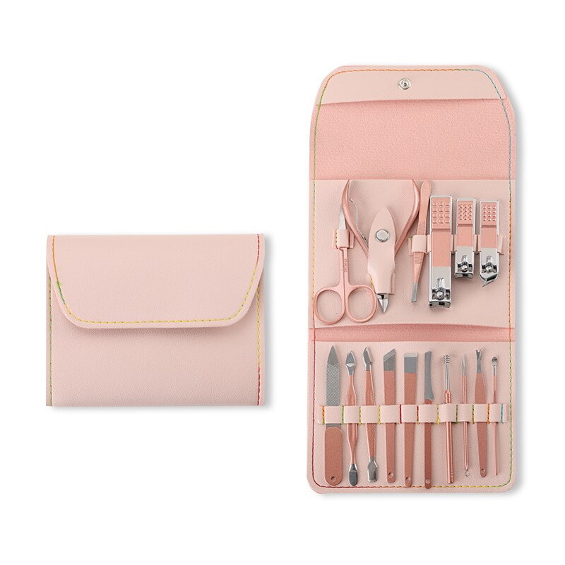 Pink Stainless Steel Nail Clipper Nail Cutting Machine Nail Trimmer Toe Nail Clipper Nail Tool: 02