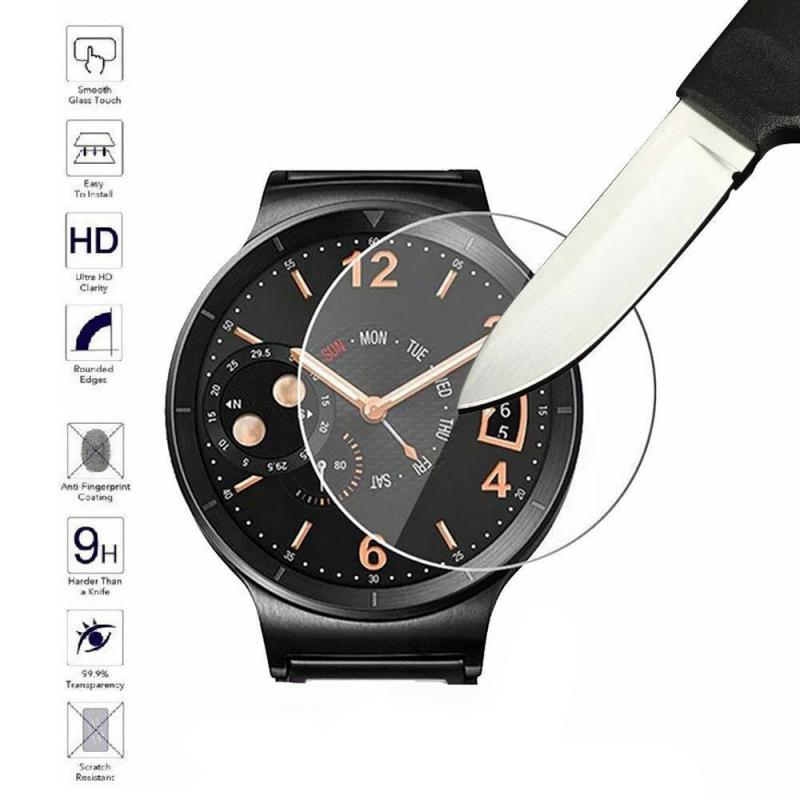 Voor Samsung Galaxy Horloge 42 Mm Gehard Glas Ultra Dunne Transparante Smart Watch Screen Protector Film Cover Case