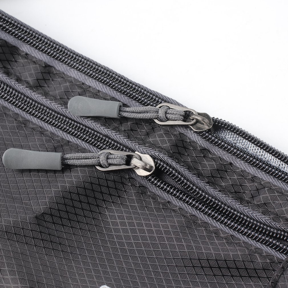 Synthetic Adjustable Strap Unisex Pocket Sling Bag Sports Running Travel Security Waist Bum Bags free