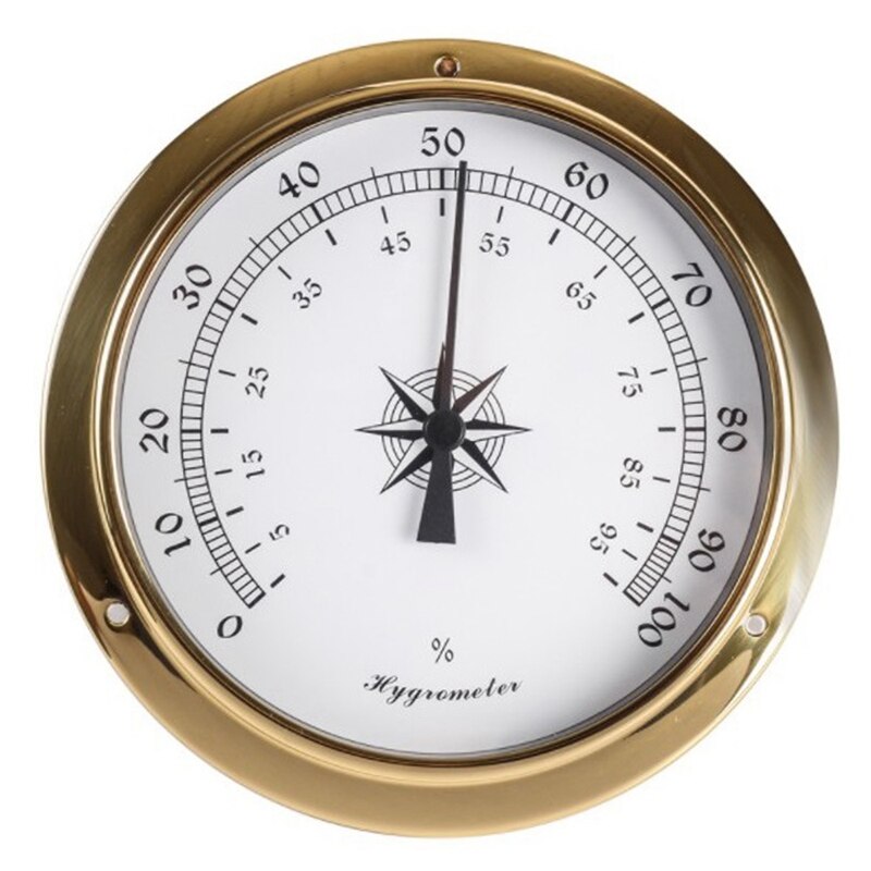 Wall Mounted Tester Copper Shell Marine For Weather Station Wall Hanging Boat Using: pink