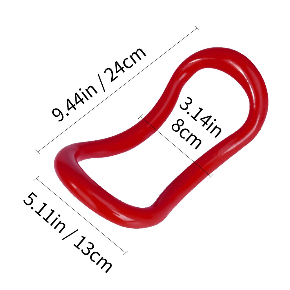 Sfit jooga ympyrä varusteet joogarengas pilates harjoitusrengas fitness ympyrä harjoitus vastus tukityökalu vasikka kotitreeni