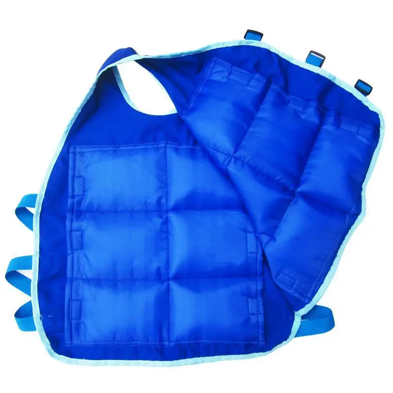 Summer Cooling Vest Ice Bag Vest Outdoor Heatstroke Prevention Clothing Men's Vest Cold Relief Essential Tool