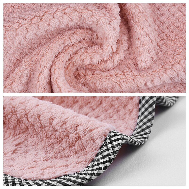 25*25cm strofinaccio da cucina straccio super assorbente asciugamano in microfibra strofinacci lavare piatti stracci forniture per la pulizia della casa