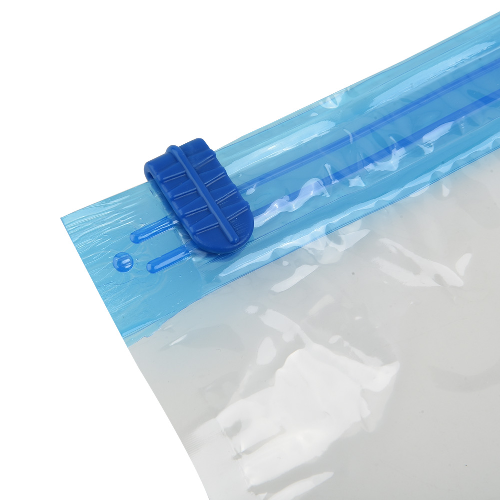 Vacuüm opbergzakken met klep Transparant opvouwbaar gecomprimeerde ruimte opbergtas Reiszegelpakketorganisatoren voor handdoekdoek