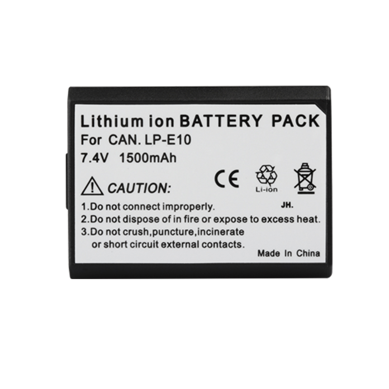 Cargador de batería JHTC LP E10 para cámara Digital Canon LP E10 batería para EOS Rebel T3 T5 T6 T7 Kiss X50 X70 EOS 1100D 1200D 1300D: Azul