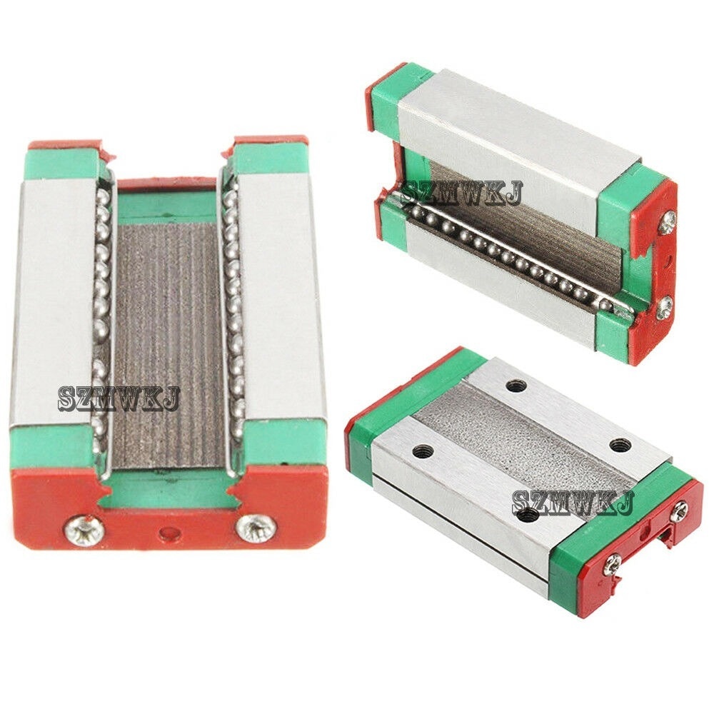 Mgn 12h geleider lineaire rail cnc miniatuur slede schuifblok wagen 100 200 300 400 500mm mgn 12 12mm voor 3d printer onderdeel diy