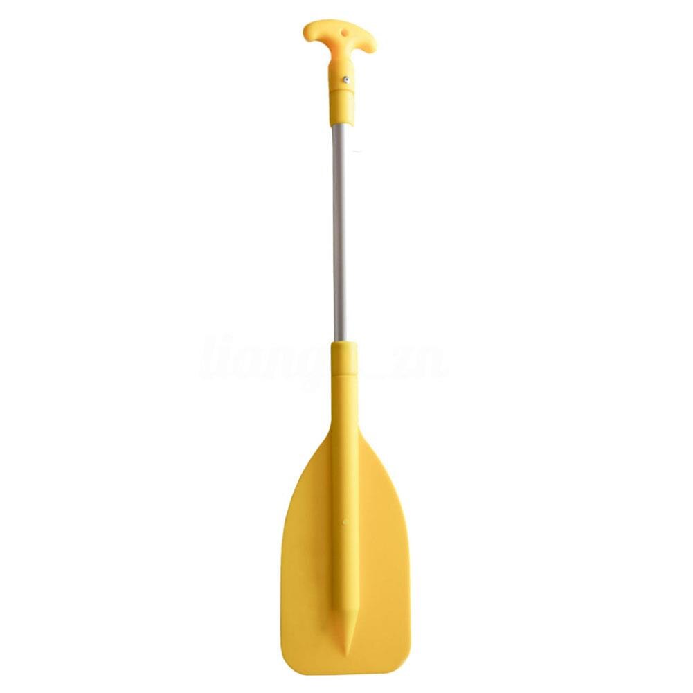 Yellow PVC Telescopic Compact Boat Boat Paddle Telescopic Paddle Durable Movement Canoe Sports Portable Economic Boating River