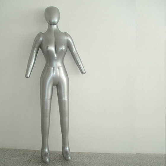 Inflatable Full Body Female Model with Arm Ladies Mannequin Window Display Props ,M00358