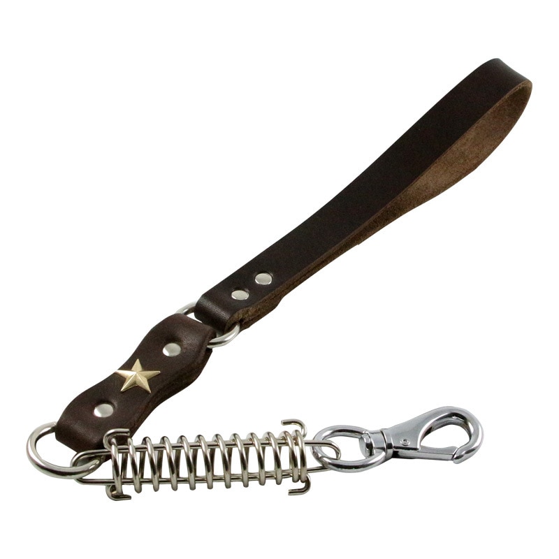 Laisse en cuir pour grands chiens | Chaînes pour chiens de printemps, bonne , Husky Labrador, laisse courte, corde de Traction, accessoires pour animaux de compagnie