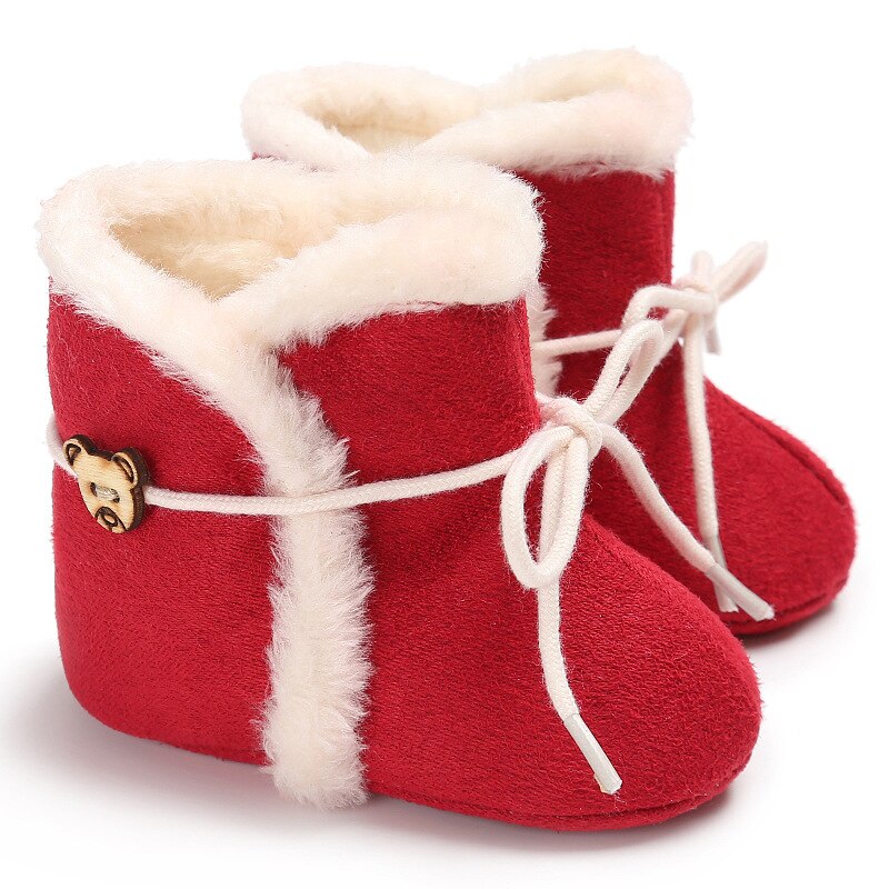 Stivali Inverno del bambino Caldo infantile Del bambino Appena nato Scarpe Carino Ragazze Ragazzi Scarpe Primipassi super Tenere in Caldo Campo di Neve Stivaletti stivale0-18M