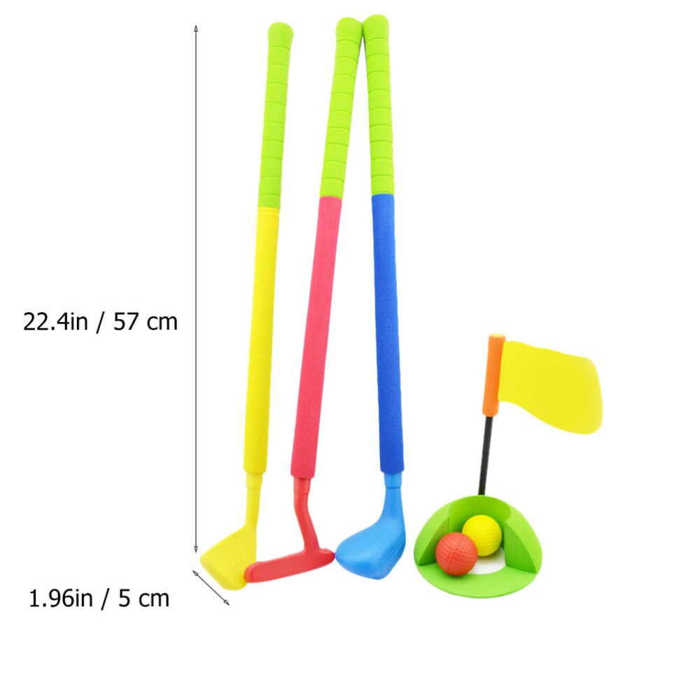 1 Set Kinderen Speelbal Set Golfs Game Set Mini Golfs Game Sport Set