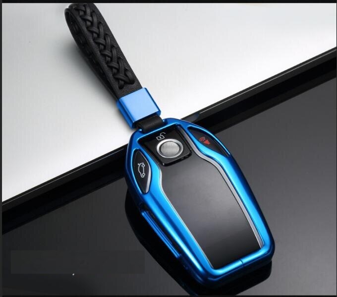 Aluminium Auto LED Display Key Cover Case voor BMW 5 7 serie G11 G12 G30 G31 G32 i8 I12 i15 G01 X3 G02 X4 G05 X5 G07 X7: 07