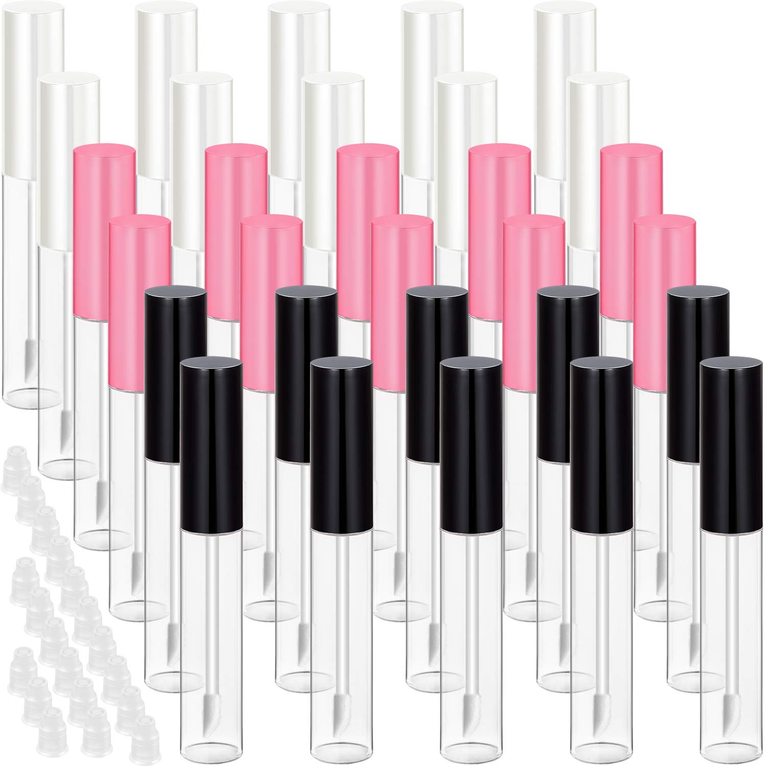 20 Pcs 10 Ml Lipgloss Tube Lege Navulbare Lippenbalsem Fles Clear Plastic Lip Gloss Container Herbruikbare Lippenstift Fles