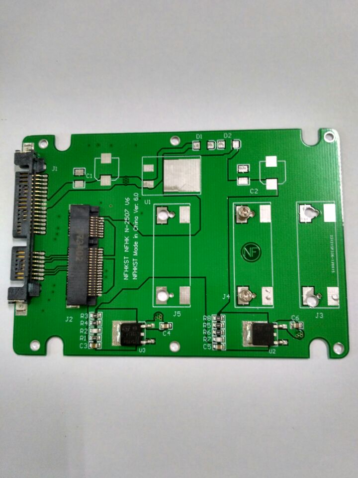 Mini Pci-e/Msata Naar Sata 2.5 Inch Adapter Card Msata Naar Sata