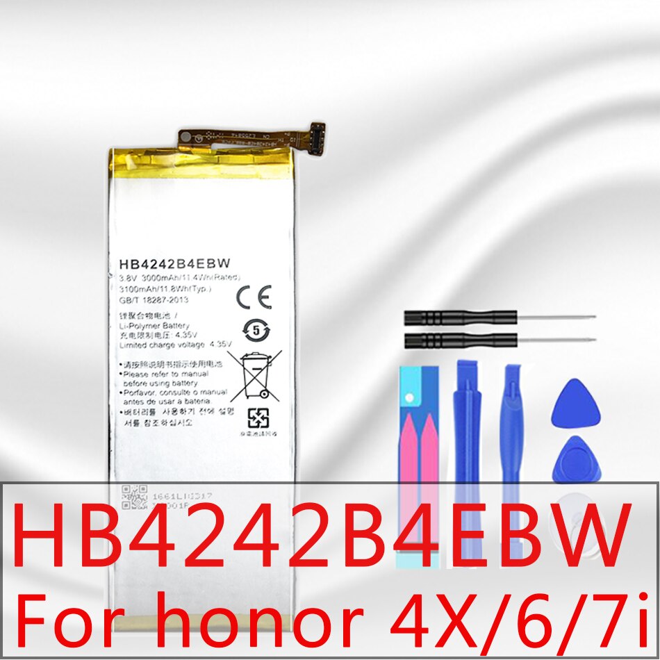 Batería HB405979ECW para Huawei Honor 9 7S 7A Pro 6A 6C 8A Y5 8C 5X 4X 6 7i V8 Enjoy 7 Plus AUM-L29 DUA-L22: For Honor 4X 6 7i