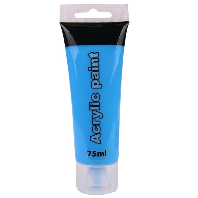Tube de peinture acrylique 75ML étanche enfant dessin Graffiti sur: Sky Blue