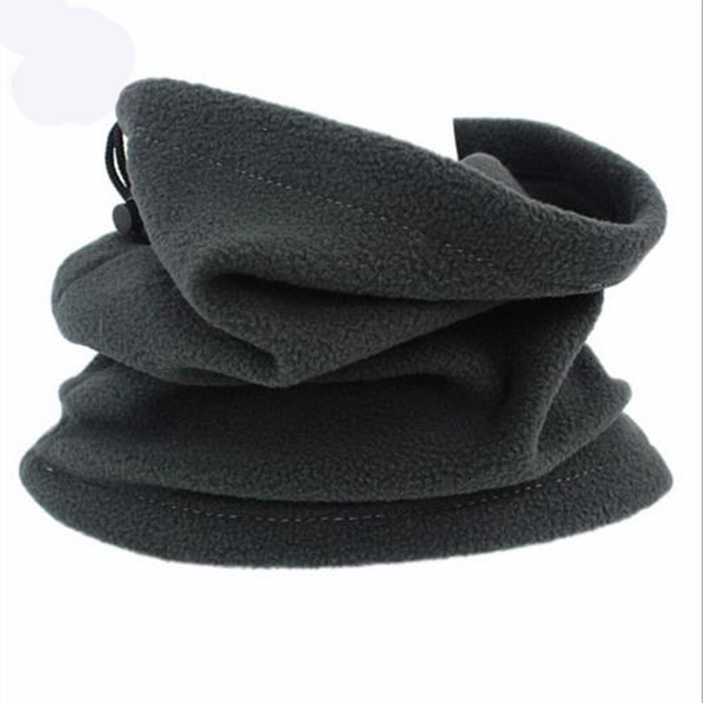 Bufanda de cuello tipo pasamontañas para hombre y mujer, pasamontañas de esquí, calentador de cuello para invierno, gorro, ligero y transpirable, para motocicleta: Gris