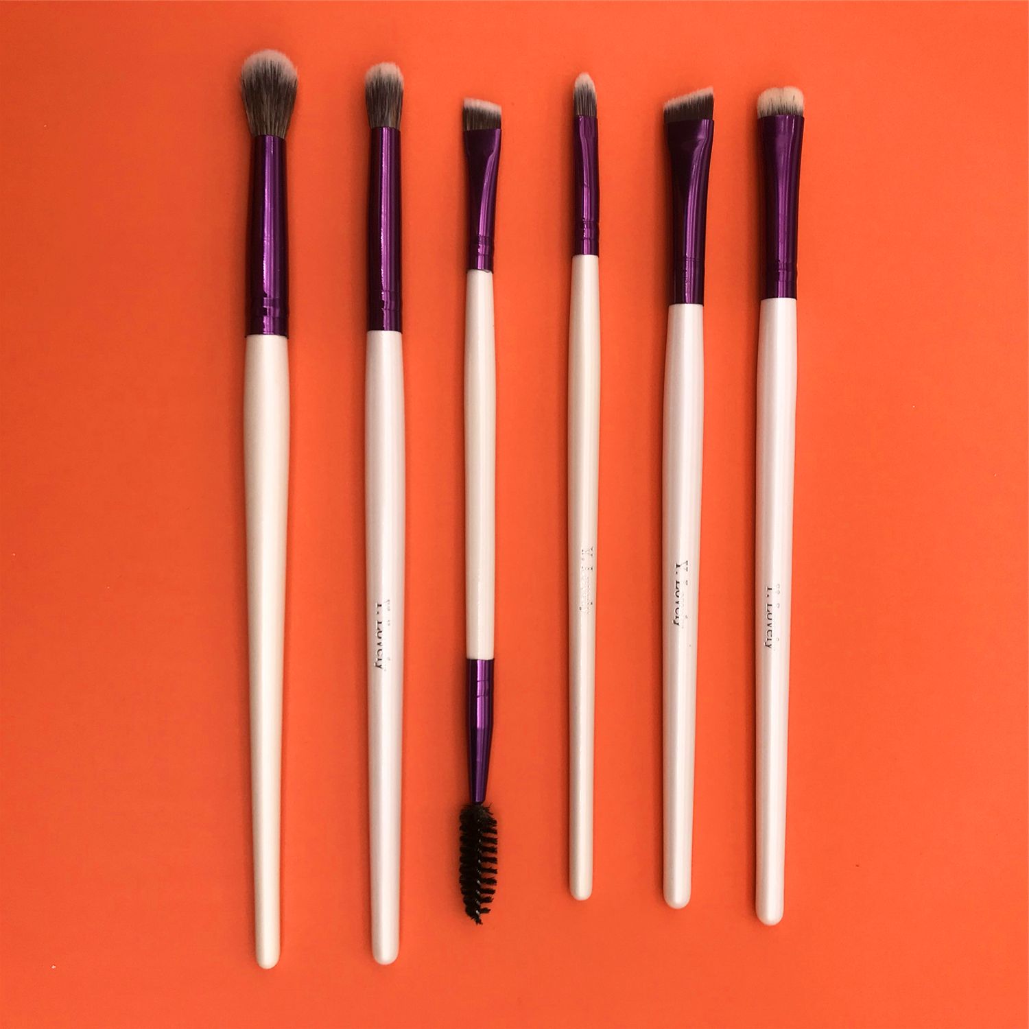 YLovely-Super Macio Sintético Cabelo Maquiagem Brush Set, Punho De Madeira, Sombra Tool Kit, Homem, Alta Qualidade