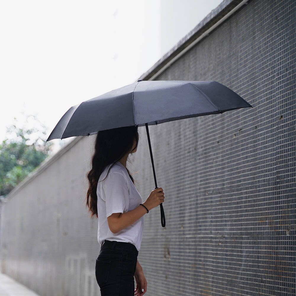 Xiaomi Mijia KG-paraguas de lluvia automático WD1, sombrilla de aluminio resistente al viento y al agua, UV, para hombre y mujer