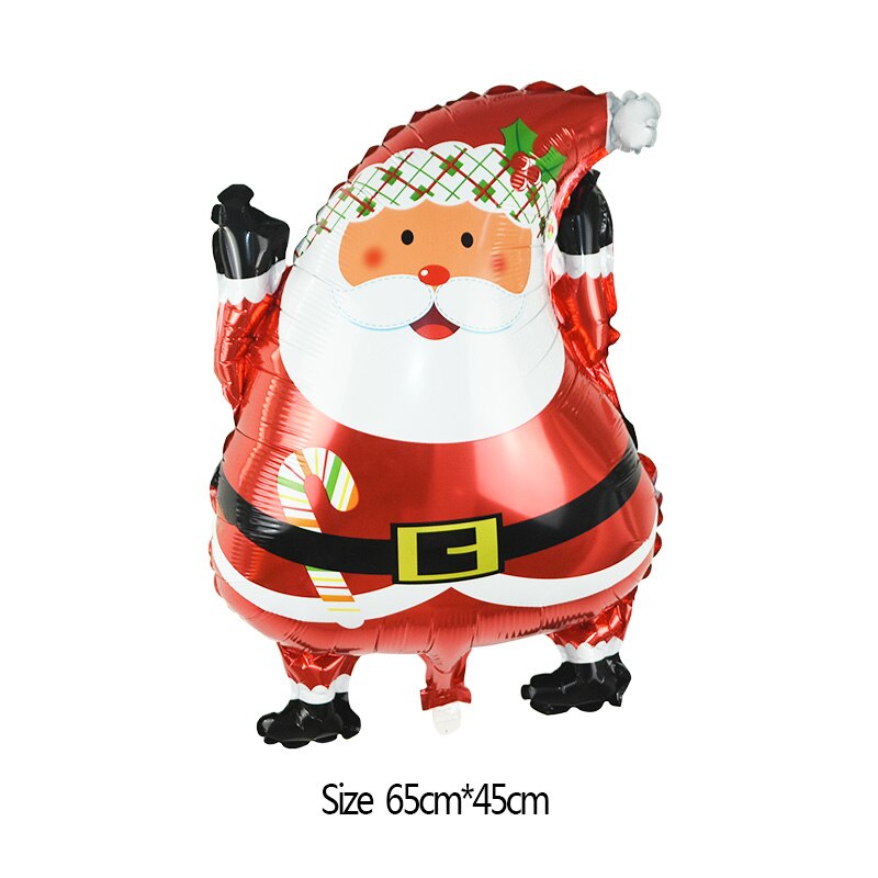 Santa Claus Deer Schneemann Folien-ballone Weihnachten Baum Helium Ballon für Weihnachten Party Dekoration Globals Kinder Spielzeug Neue Jahr Decor: B14