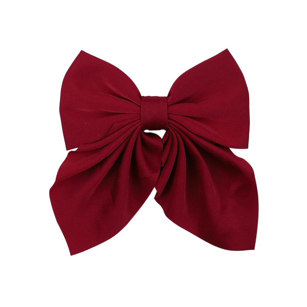 1 pieza de lazos grandes para el cabello, pinzas para el cabello de satén de dos capas, lazo de mariposa para niñas, horquilla con lazo, horquilla de , accesorios para el cabello: Champán
