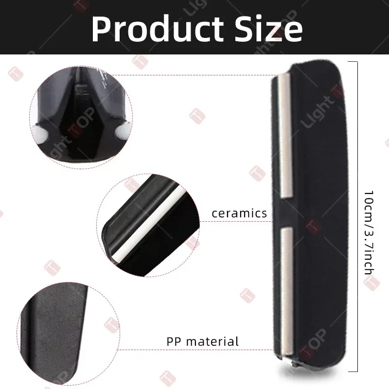 Guía de ángulo para afilar cuchillos, afilador de cuchillos fijo, piedra de afilar , herramienta para afilar cuchillos, accesorios de piedra