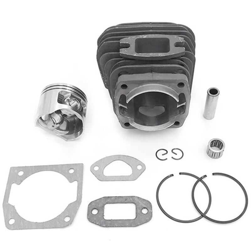 45.2Mm Kettingzaag Cilinder Zuiger Naald Kooi Pakking Kit Voor 4500 45Cc 5200 52Cc 5800 58Cc Benzine Kettingzaag Onderdelen