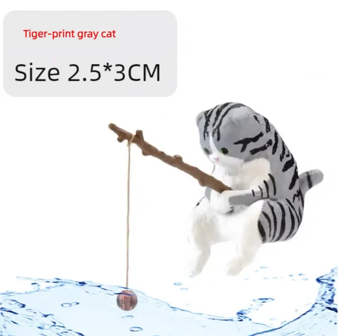 Drijvende Glazen Bubble Bal Met Tropische Vissen Mini Beeldje Hanger Leuke Zee Dieren Kleine Standbeeld Ornament Aquarium Decor Supplies (Color : Dark Gray, Size : About 3-4cm