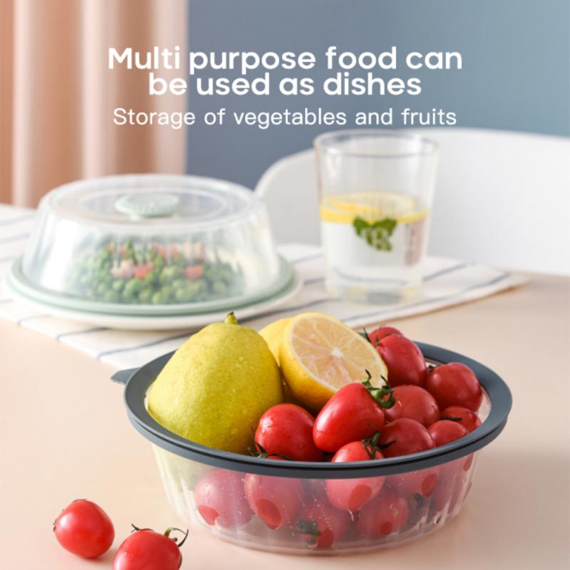 Couvercle Alimentaire Résistant à La Chaleur Et Aux éclaboussures Pour Four à Micro-ondes (B