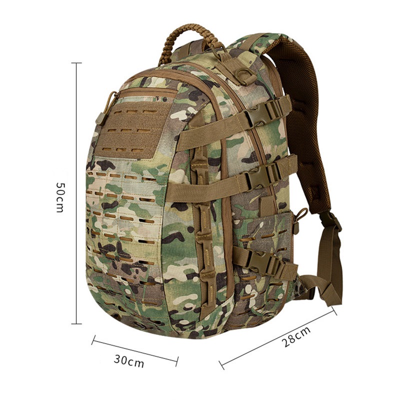 YAKEDA Jagdrucksack, multifunktionale MOLLE-Drachen-Ei-Tasche der zweiten Generation, wasserdichte, verschleißfeste Schulter-Sporttasche