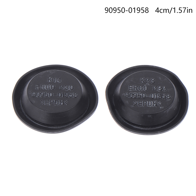 Deurklomp Waterdichte Plug Autodeur Stopplaat Schroef 90950- 01960 90950-c1006 Lichaam Vloergat Rubberen Plug: WHITE