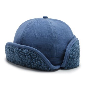 Novelty Winter Thermal Bomber Hats For Men Women ins Style Velvet Thicken Lamb Wool Biker Windproof Hat Earmuffs Cap Ski Cap: color-4