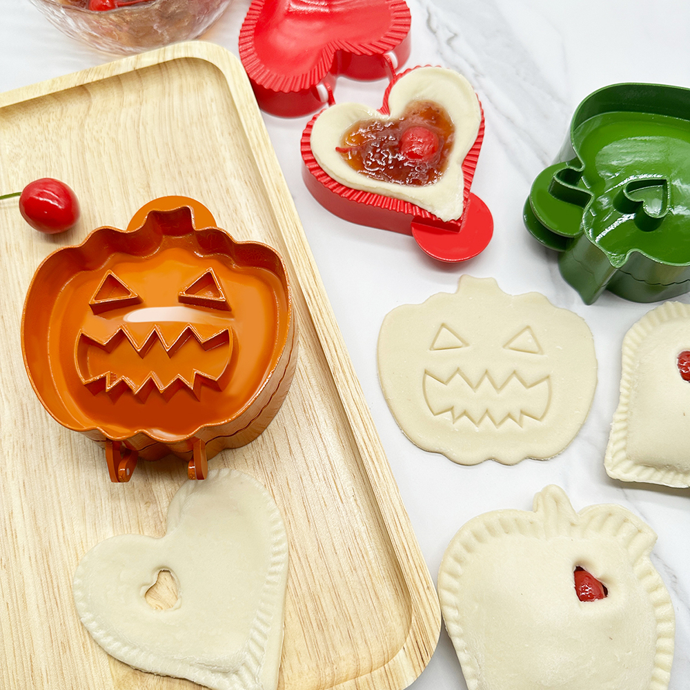 Zestaw jesiennych foremek robić ciasta mini foremka robić ciasta Narzędzia Świąteczne Halloween Dynie Pieczenie Jabłka Formy robić robienia ciasta robić kuchni