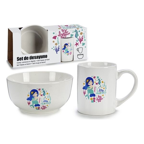 Set de Menaje Infantil Porcelana (26 x 7 x 13,8 cm) 2 Piezas