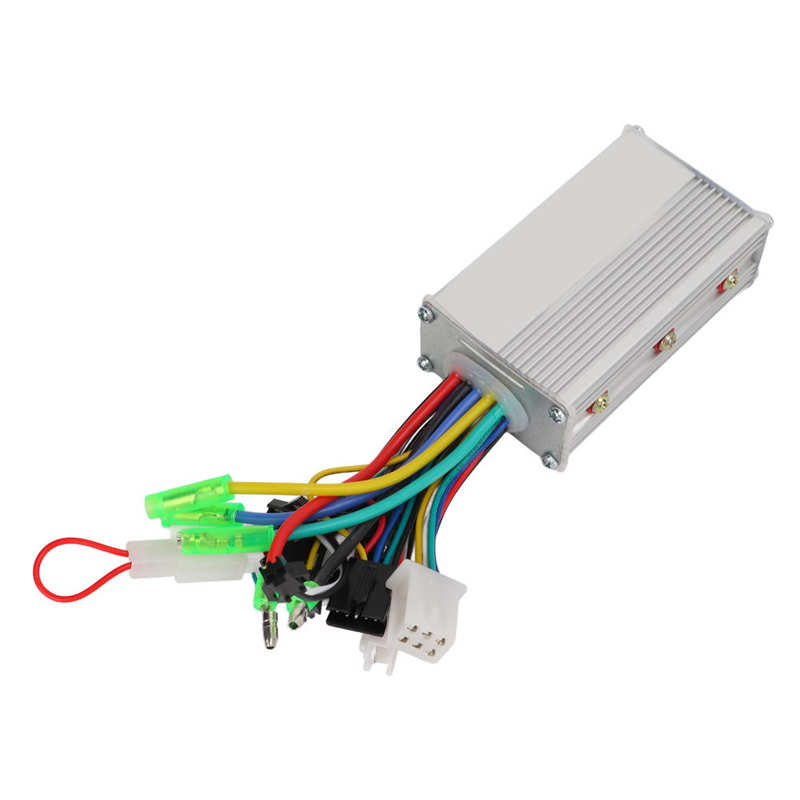 Bike Controller 24/36/48V 350W Brushless Motor Controller with Thumb Throttle LCD Panel for Electric Vehicle